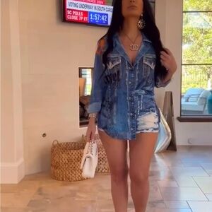 EnStyle denim print set, light weight and unique.